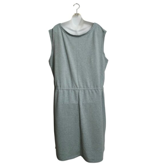 Calvin Klein Cap Sleeve Drawstring T-Shirt Mini Dress In Jadeite Sz 2X - Picture 7 of 11